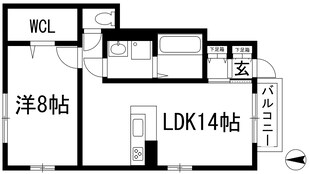 リベールコートの物件間取画像